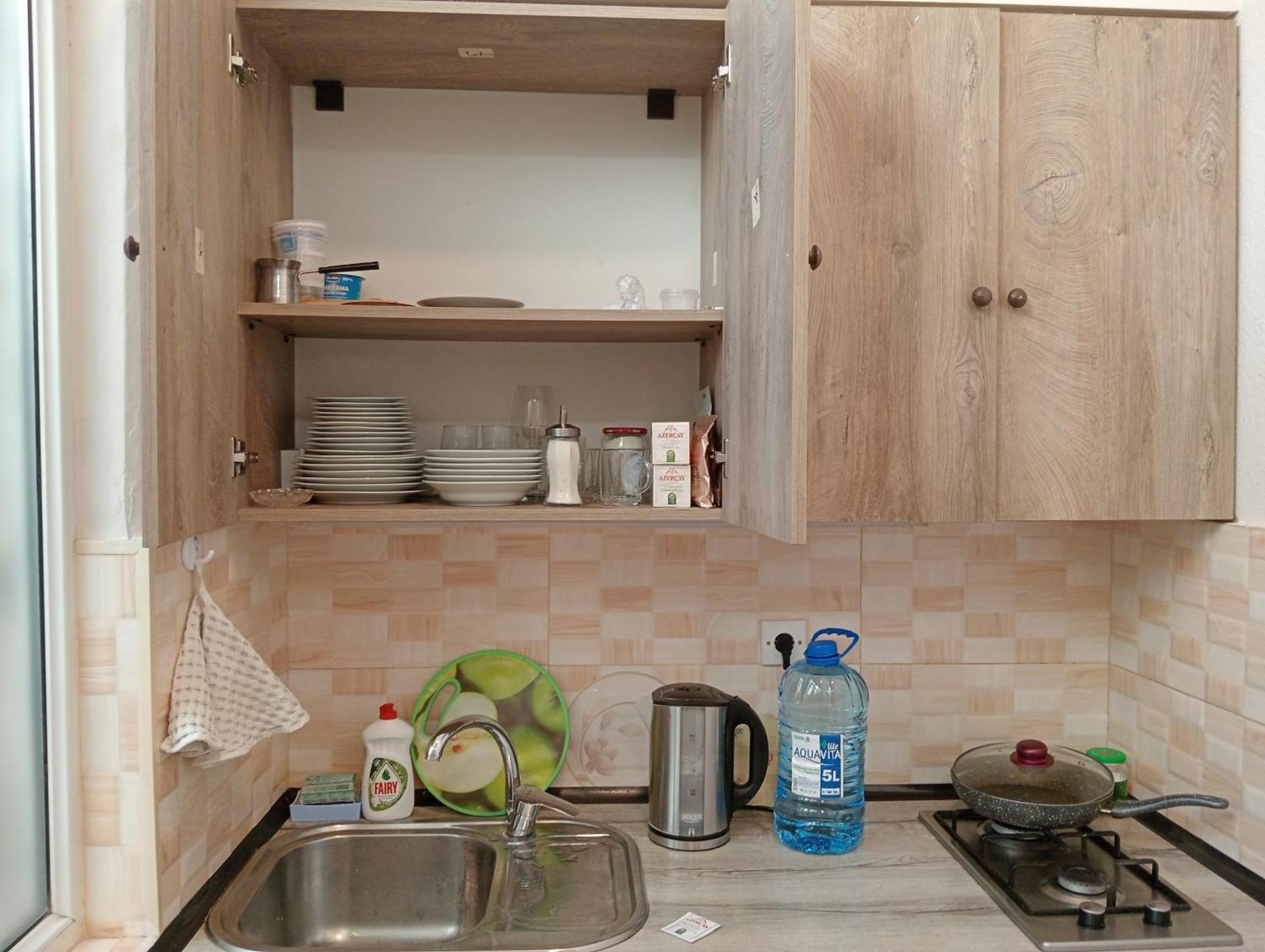Apartment On The Delara Aliyeva Street Baku Exterior foto
